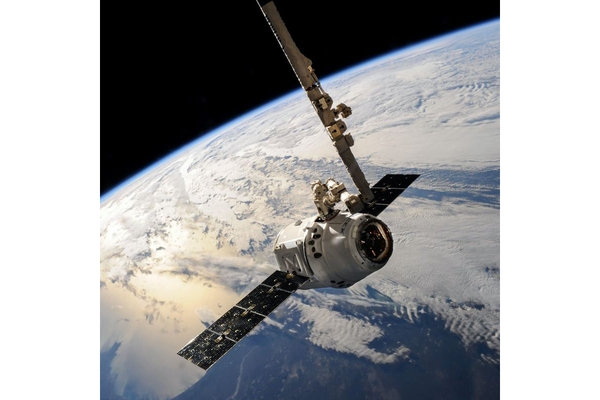 Image Satellite in space.